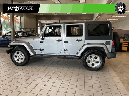 Billet Silver Metallic Clearcoat 2015 Jeep Wrangler Unlimited Sahara