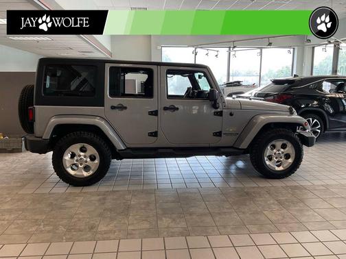 Billet Silver Metallic Clearcoat 2015 Jeep Wrangler Unlimited Sahara