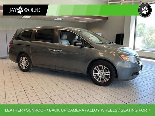 Polished Metal Metallic 2012 Honda Odyssey EX-L