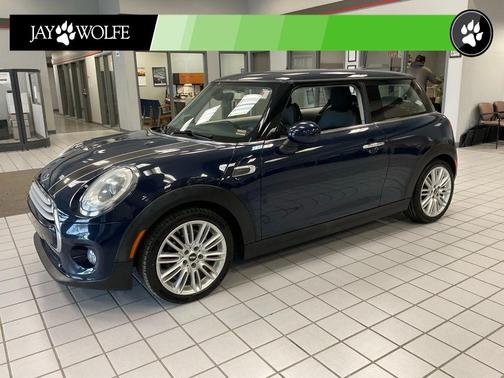 Blue 2015 MINI Hardtop Cooper