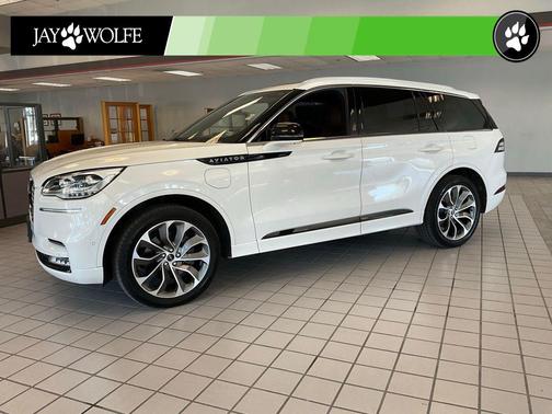Pristine White 2021 Lincoln Aviator Grand Touring AWD