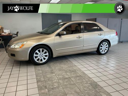 Desert Mist Metallic 2007 Honda Accord EX-L