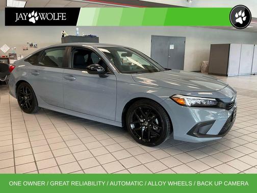 Morning Mist Metallic 2024 Honda Civic Sport