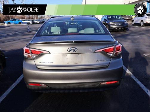 Metropolis Gray 2017 Hyundai SONATA Hybrid SE
