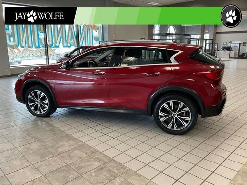 Magnetic Red 2017 INFINITI QX30 Luxury