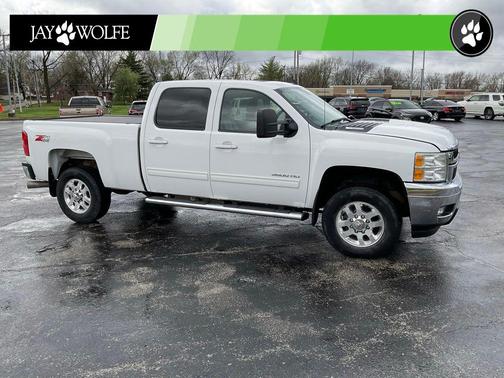 Summit White 2011 Chevrolet Silverado 3500 LTZ