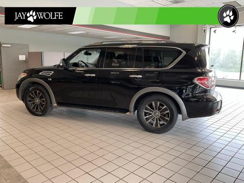Super Black 2017 Nissan Armada Platinum