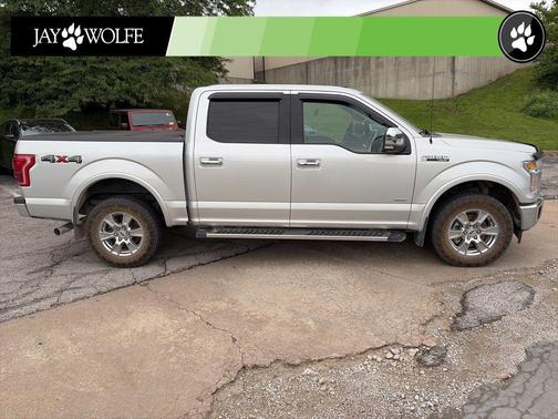 Shadow Black 2017 Ford F-150 Lariat