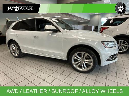 Glacier White 2017 Audi SQ5 3.0T Premium Plus