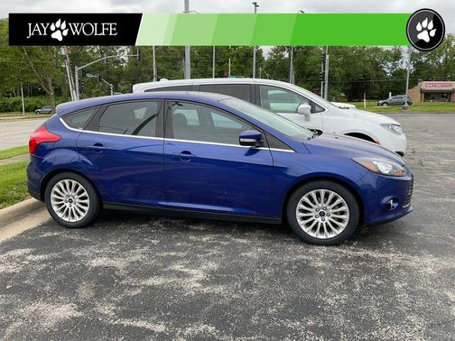 Sonic Blue Metallic 2012 Ford Focus Titanium
