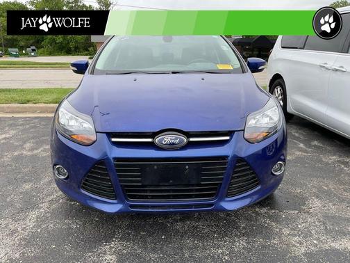 Sonic Blue Metallic 2012 Ford Focus Titanium