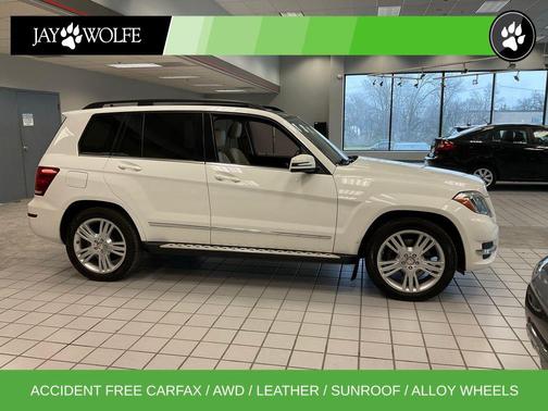 Polar White 2014 Mercedes-Benz GLK-Class GLK 350 4MATIC