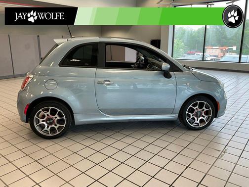 Luce Blu (Light Blue) 2013 FIAT 500 Sport