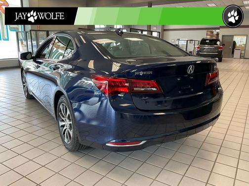 Fathom Blue Pearl 2015 Acura TLX Tech