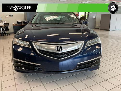 Fathom Blue Pearl 2015 Acura TLX Tech