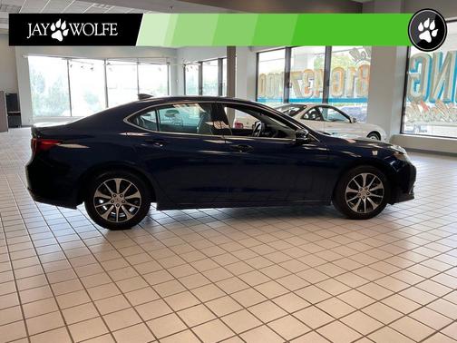 Fathom Blue Pearl 2015 Acura TLX Tech