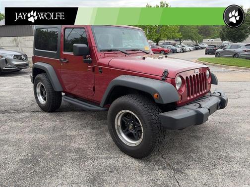 Deep Cherry Red Crystal Pearlcoat 2012 Jeep Wrangler Sport