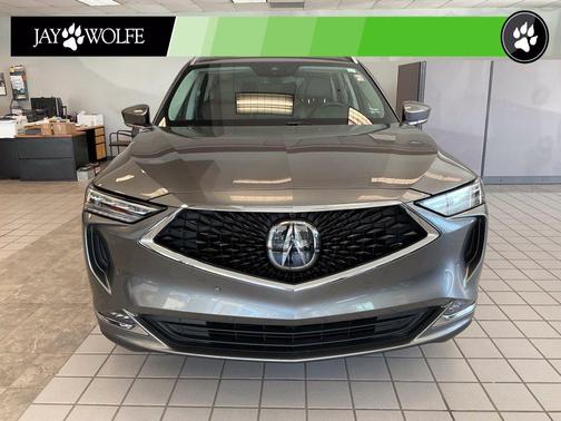 Liquid Carbon Metallic 2022 Acura MDX Advance Package