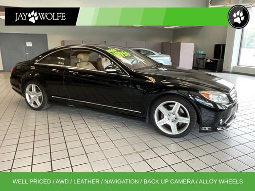 Black 2009 Mercedes-Benz CL-Class 4MATIC