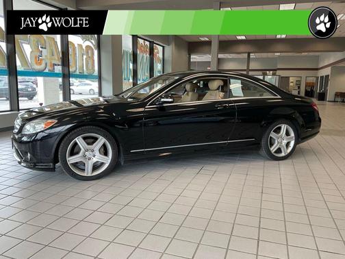Black 2009 Mercedes-Benz CL-Class 4MATIC
