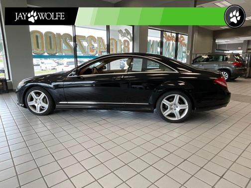 Black 2009 Mercedes-Benz CL-Class 4MATIC