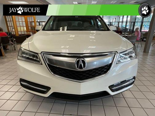 White Diamond Pearl 2015 Acura MDX 3.5L Technology Package