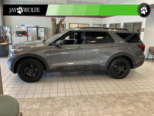Carbonized Gray Metallic 2021 Ford Explorer Timberline