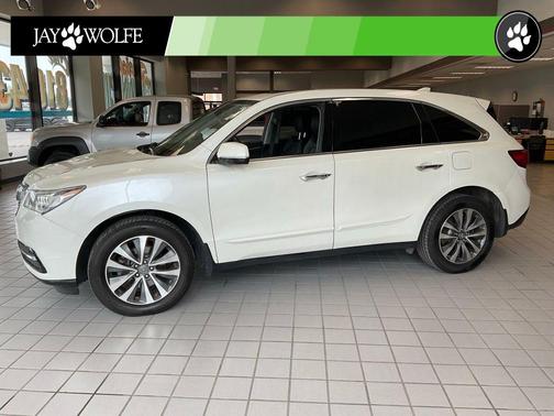 White Diamond Pearl 2016 Acura MDX 3.5L w/Technology Package