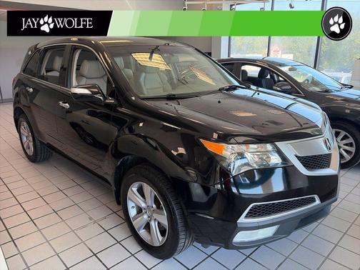 Crystal Black Pearl 2013 Acura MDX 3.7L