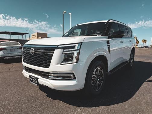 Aspen White 2026 Nissan Armada SL