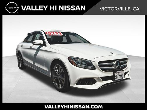 White 2018 Mercedes-Benz C-Class C 300