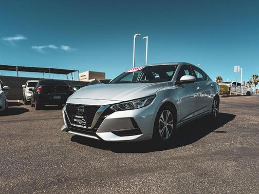 Brilliant Silver Metallic 2023 Nissan Sentra SV