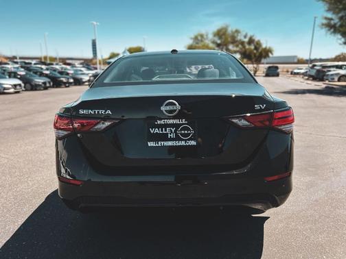 Black 2024 Nissan Sentra SV