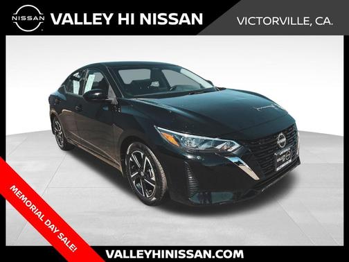 Black 2024 Nissan Sentra SV