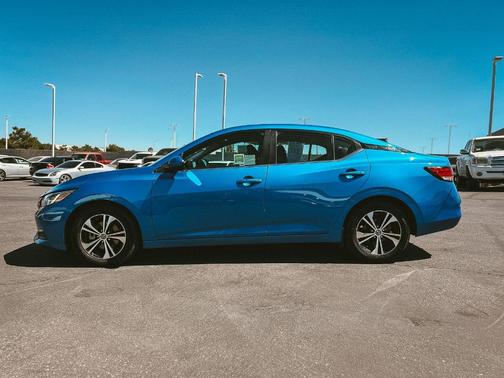 Electric Blue Metallic 2023 Nissan Sentra SV