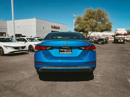 Electric Blue Metallic 2023 Nissan Sentra SV