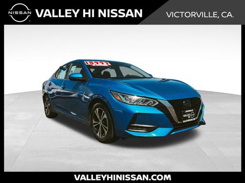 Electric Blue Metallic 2023 Nissan Sentra SV