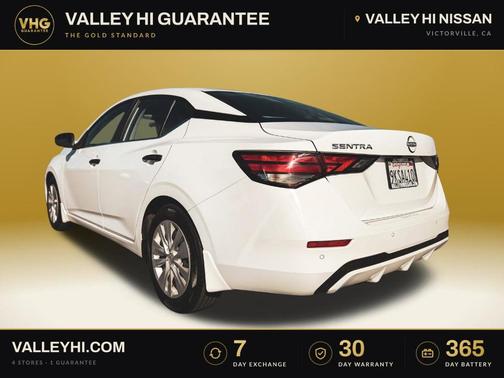Cloud White 2024 Nissan Sentra S