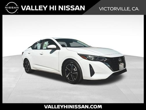 Cloud White 2024 Nissan Sentra SV