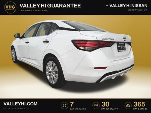 Cloud White 2024 Nissan Sentra S