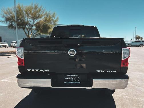 Magnetic Black 2017 Nissan Titan SV