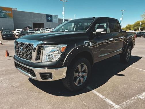 Magnetic Black 2017 Nissan Titan SV