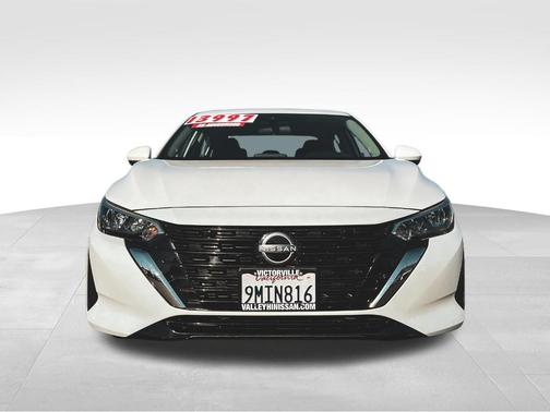 Aspen White 2024 Nissan Sentra SV