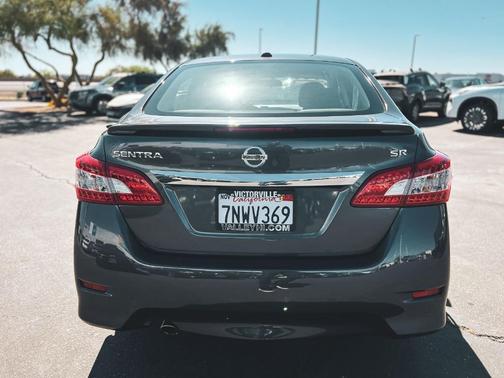 Amethyst Gray 2015 Nissan Sentra SR