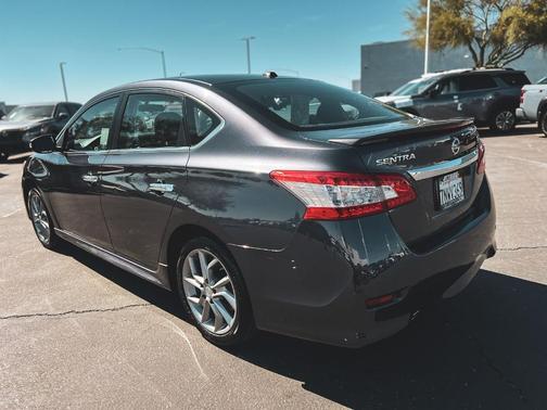 Amethyst Gray 2015 Nissan Sentra SR