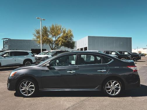 Amethyst Gray 2015 Nissan Sentra SR
