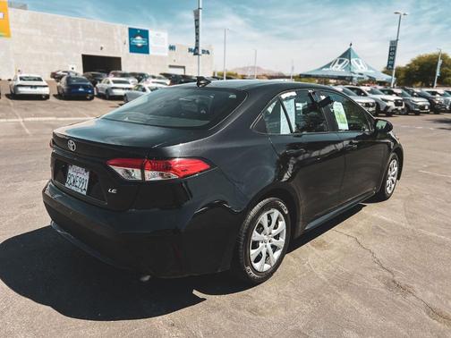 Black Sand Pearl 2022 Toyota Corolla LE
