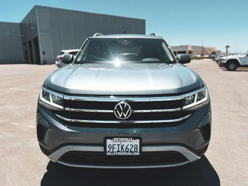 Platinum Gray Metallic 2021 Volkswagen Atlas 3.6 V6 SEL