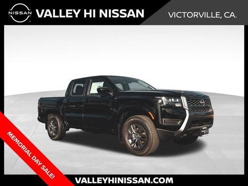 Black 2026 Nissan Frontier SV
