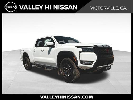 Glacier White 2026 Nissan Frontier PRO-4X